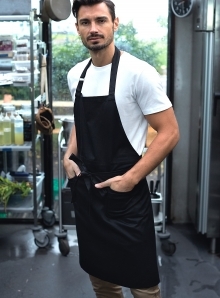 Ekologiczny fartuch z praktycznymi kieszeniami