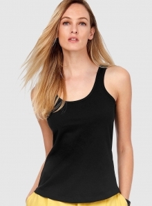 Koszulka bez rękawów w modelu damskim z bawełny organicznej B&C