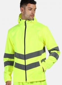 Kurtka wiatrówka Regatta z odblaskowymi pasami