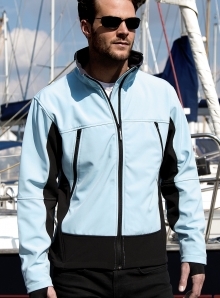 Kurtka softshell model męski Activity