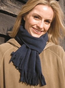 Ciepły szalik zimowy polarowy Fleece Scarf