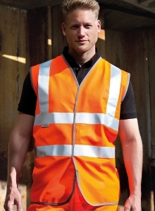 Kamizelka robocza odblaskowa Safety Hi-Viz