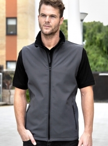 Męski bezrękawnik softshellowy Printable