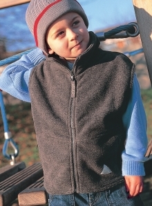 Dziecięcy bezrękawnik z polaru