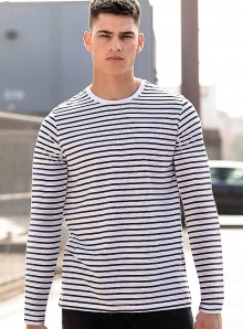 Bluzka w paski SF w stylu marynarskim