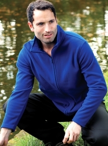 Męska, rozpinana bluza polarowa