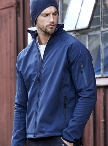 Kurtka softshell męska Tee Jays z kieszenią na rękawie