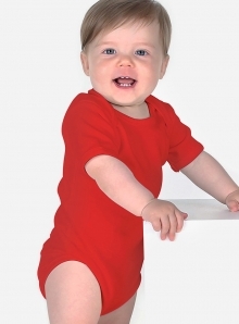 Body dziecięce z krótkim rękawem