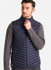 Pikowana kamizelka z kieszenią RFID, materiał z recyklingu