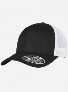 Ekologiczna czapka z daszkiem dwukolorowa, materiał z recyklingu