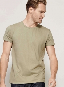 Koszulka męska z bawełny organicznej bez bocznych szwów marki Sol's
