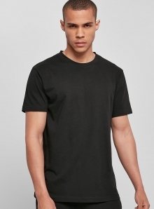 Klasyczna koszulka bawełniana z okrągłym dekoltem