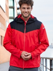 Termoaktywny softshell męski wykonany z materiału pochodzącego z recyklingu