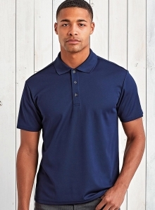 Polo męskie z warstwą ochronną przed promieniami UV