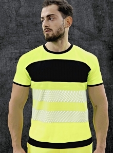 EOS Hi-Vis Workwear T-Shirt With Printing Area