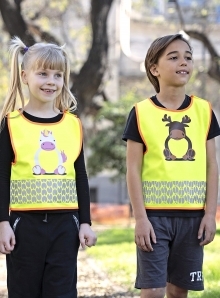 Children's Safety Vest Funtastic Wildlife CO² Neutral