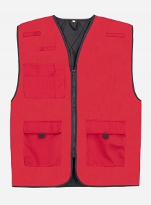 Padded Multifunctional Work Vest Kiel CO² Neutral