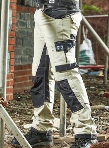 Wzmocnione spodnie robocze Dickies z odblaskowymi detalami
