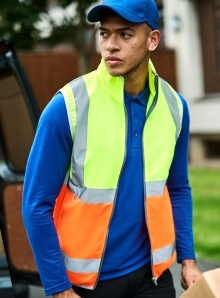 Pro Hi-Vis Full Zip Gilet