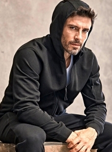 Athletic Hooded Full Zip Sweat