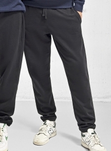 Spodnie dresowe o klasycznym fasonie z mankietami przy kostkach