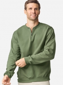 Softstyle® Midweight Adult Fleece 1/4 Zip Sweatshirt