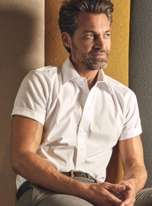 Męska elegancka koszula z krótkim rękawem Promodoro