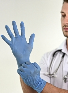 Disposable Nitrile Gloves Kars (Pack of 100)