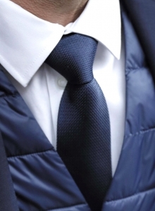 Plain Jacquard Tie