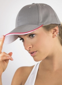 Czapka z daszkiem model Zoom Piping Sandwich