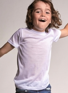 Dziecięca koszulka T-shirt polecana do nadruku sublimacyjnego