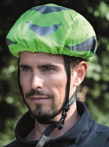 Wodoodporny pokrowiec na kask rowerowy