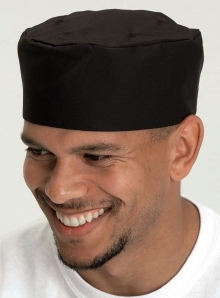 Czapka kucharska z otworami wentylacyjnymi