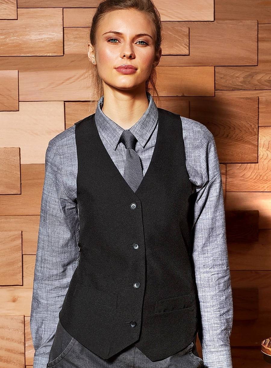 Kamizelka kelnerska damska Ladies Lined