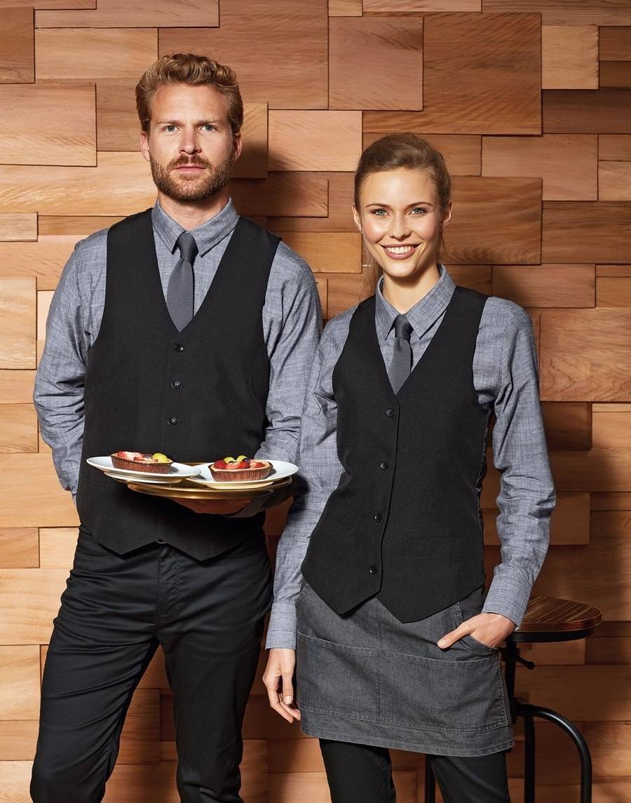 Kamizelka kelnerska damska Ladies Lined