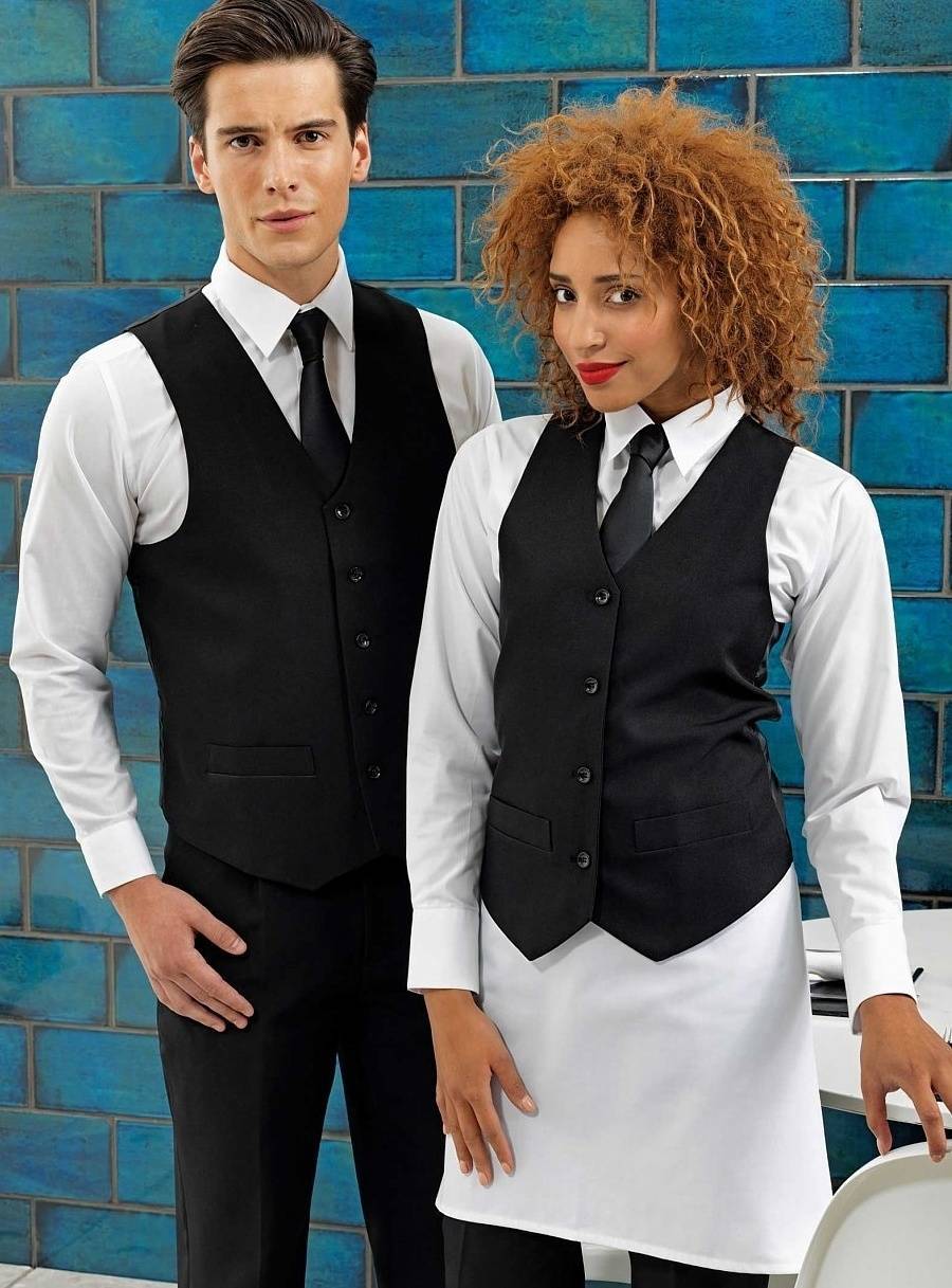 Kamizelka kelnerska damska Ladies Lined