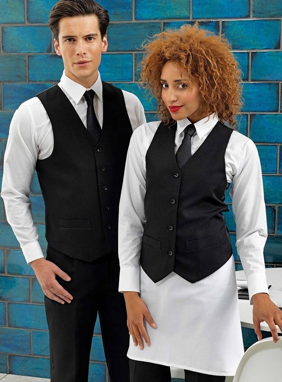 Kamizelka kelnerska model męski