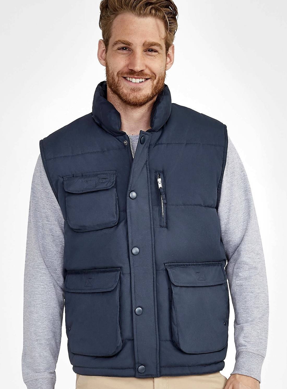 Kamizelka męska z licznymi kieszeniami Viper Sol's