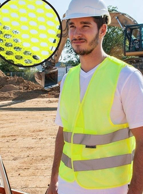 Kamizelka odblaskowa z siatki