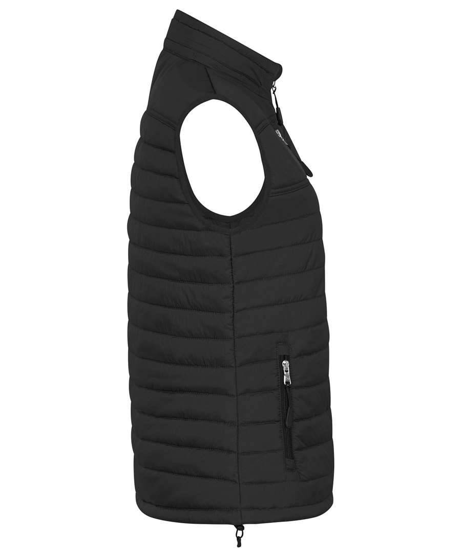 Kamizelka pikowana HRM z chowanym kapturem, model męski