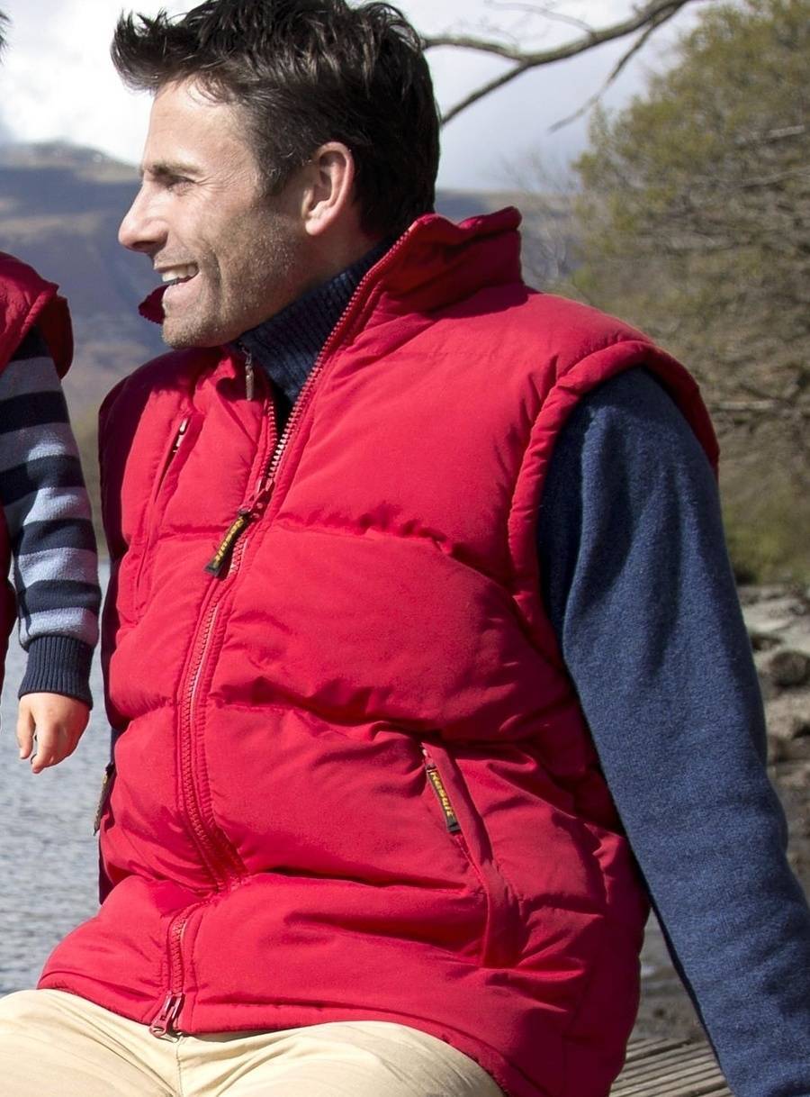 Kamizelka pikowana Ultra Padded z chowanym kapturem