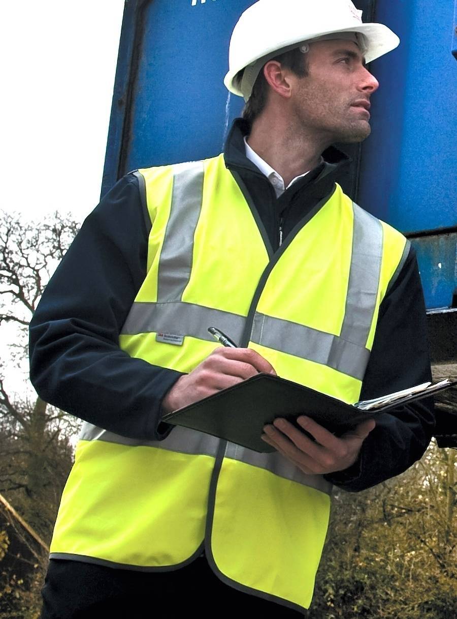 Kamizelka robocza odblaskowa Safety Hi-Viz