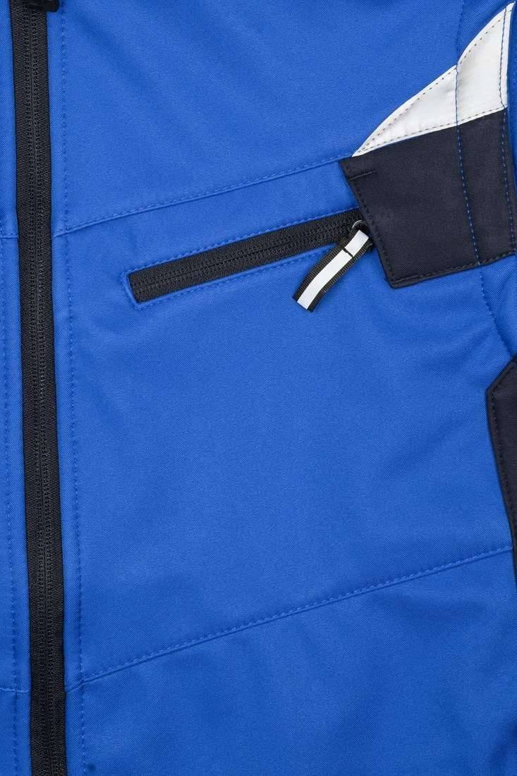Kamizelka robocza softshell z odblaskowymi detalami, wodoodporna