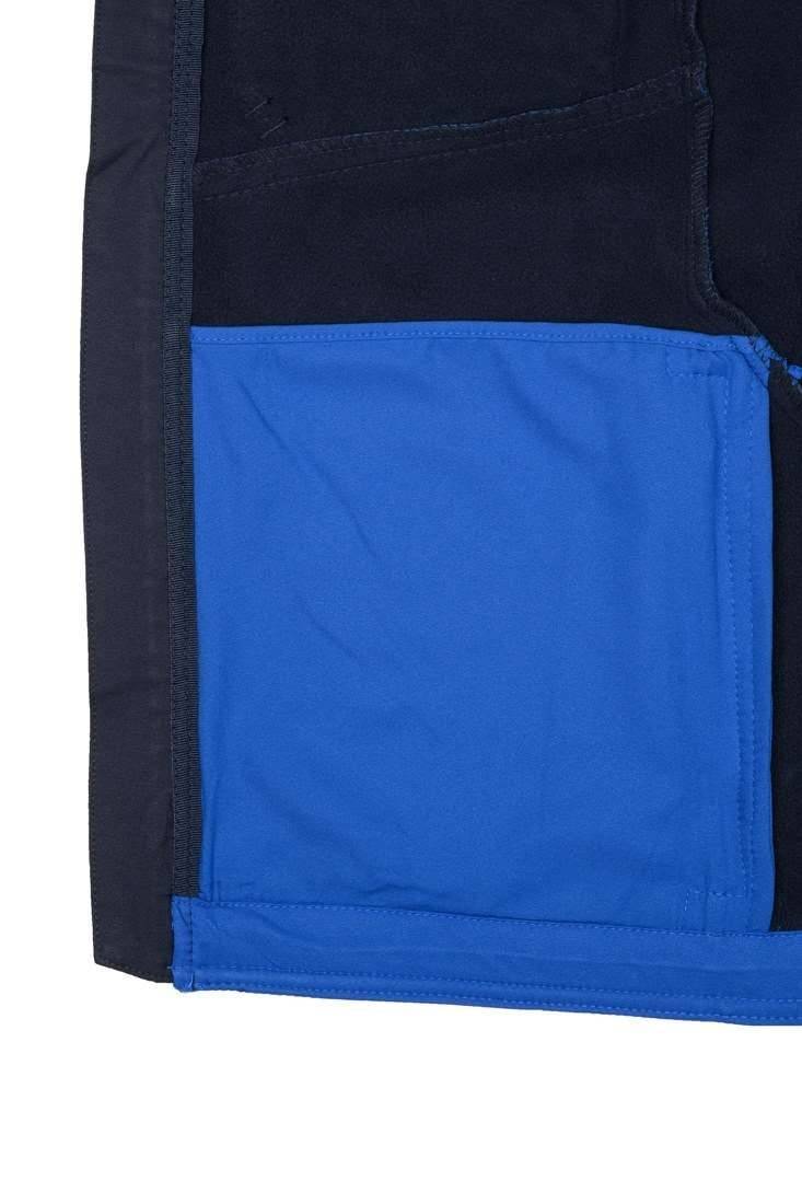 Kamizelka robocza softshell z odblaskowymi detalami, wodoodporna