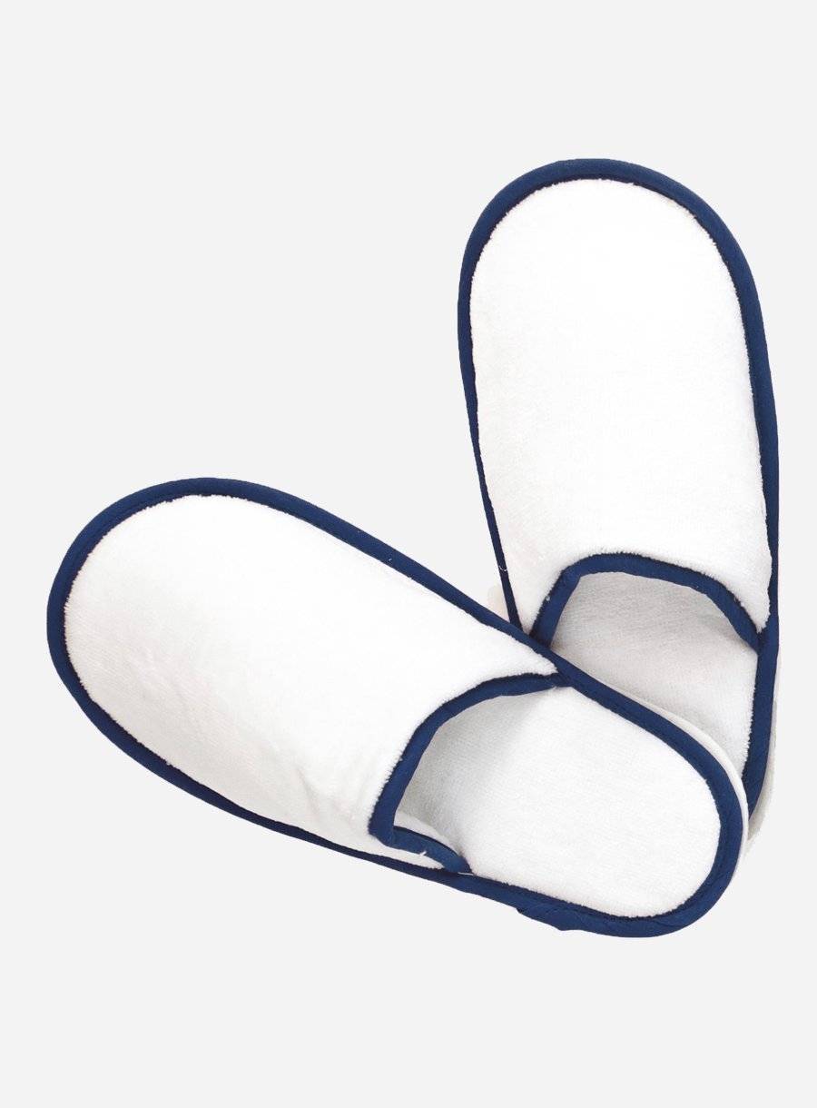 Kapcie bawełniane z podeszwą o strukturze wafla