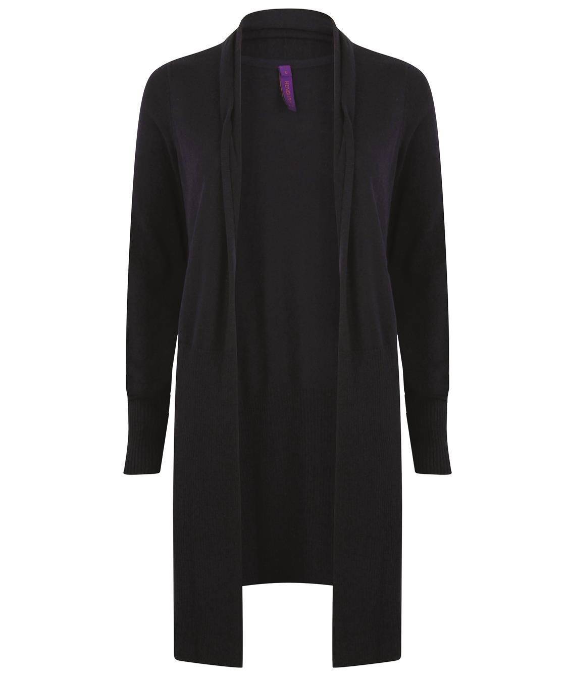 Kardigan damski o długim kroju marki Henbury