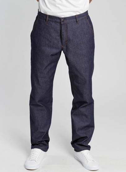 Kelnerskie spodnie jeansowe w modelu męskim