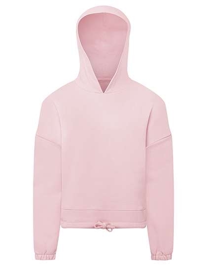 Kids Recycled Cropped Oversize Hoodie