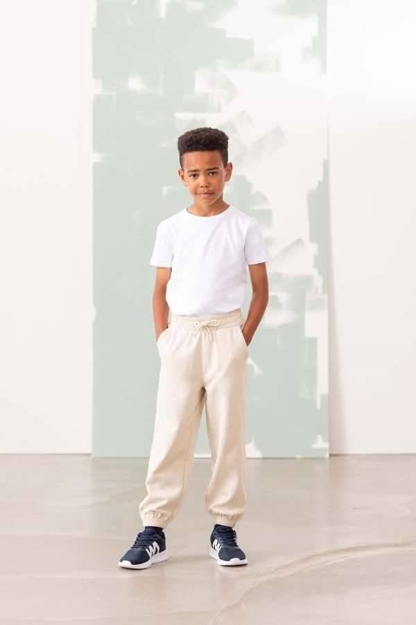 Kids' Sustainable Fashion Cuffed Joggers