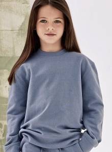 Kids' Sustainable Fashion Curved Hem Sweat